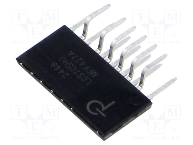 IC: PMIC; AC/DC switcher,SMPS controller; 25kHz÷1MHz; eSIP-16J