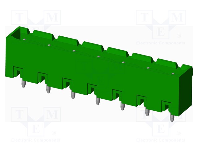 Connector: pluggable terminal block; socket; male; straight; THT