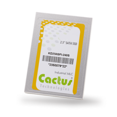 Industrial MLC 2.5" SSD SATA III, SSD-240S I-Temp (-40C to +85C)