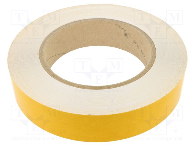 Tape: marking; white; L: 50m; W: 50mm; self-adhesive; PVC