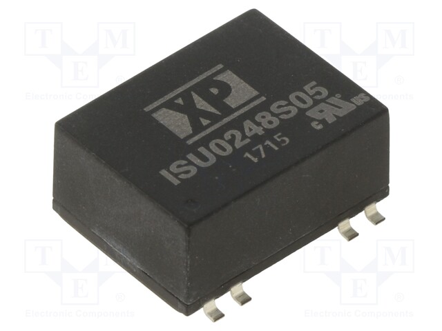 Isolated Board Mount DC/DC Converter, ITE, 1 Output, 2 W, 5 V, 400 mA