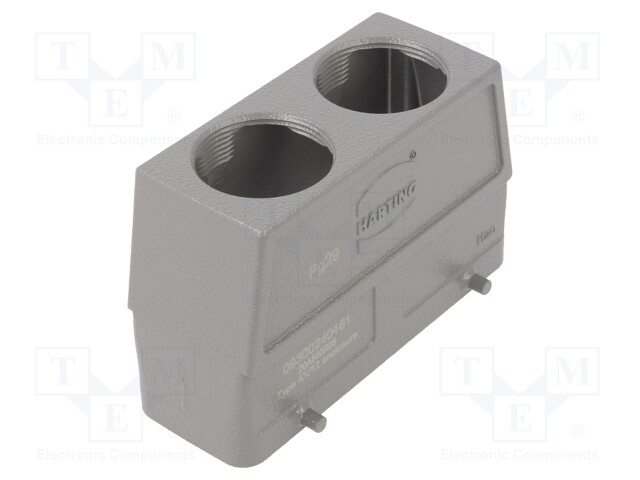 Han B Hood Top Entry HC 4 Pegs 2 x PG 29