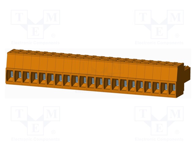 Connector: pluggable terminal block; plug; female; straight; 10A