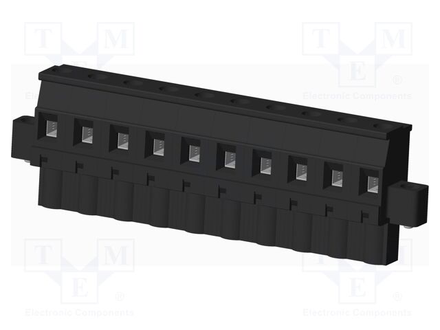Connector: pluggable terminal block; plug; female; angled 90°