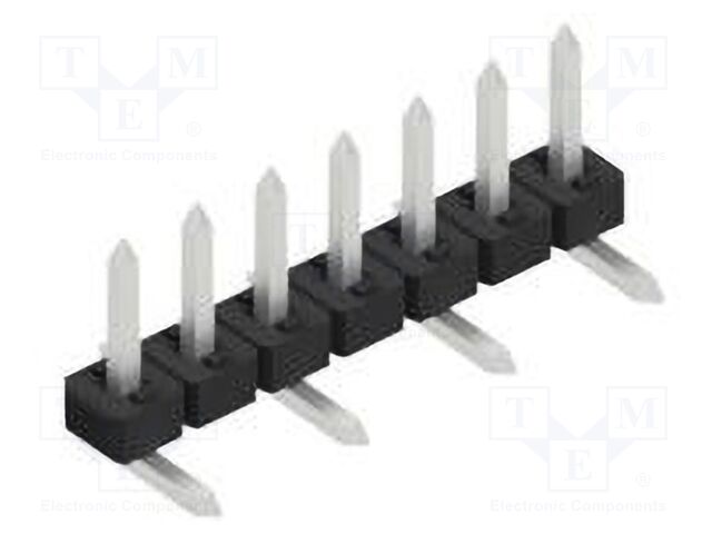 Connector: pin strips; pin header; male; PIN: 7; 2mm; SMT; 1x7; 100V