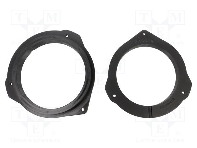 Spacer ring; 165mm; Mercedes; Mercedes GLK-Class; 2pcs; PETG