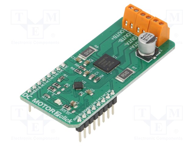 Click board; motor driver; GPIO,I2C; TB67H400AFTG; 3.3/5VDC