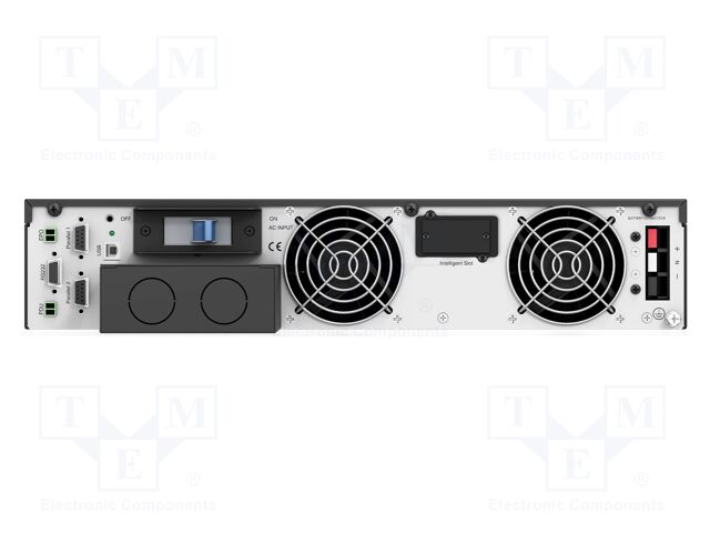 Power supply: UPS; 10kW; 10kVA; Uin: 208V,220V,230V,240V; 40÷70Hz