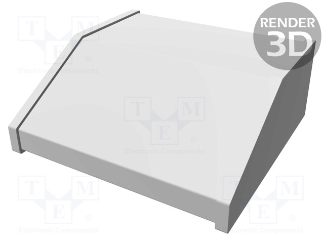 Enclosure: desktop; 1456; X: 254mm; Y: 259mm; Z: 102mm; aluminium