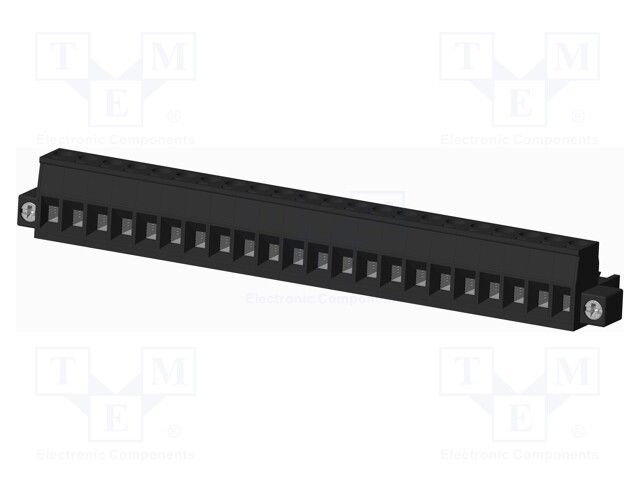 Connector: pluggable terminal block; plug; female; straight; 5mm
