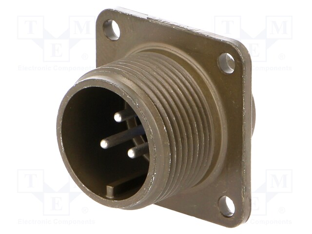 Connector: circular; Series: 97; socket; male; PIN: 3; silver plated