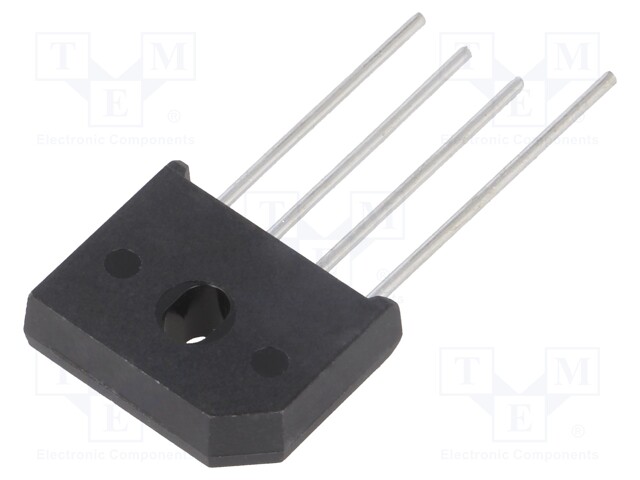 Single-phase bridge rectifier; Urmax: 800V; If: 8A; Ifsm: 200A; KBU