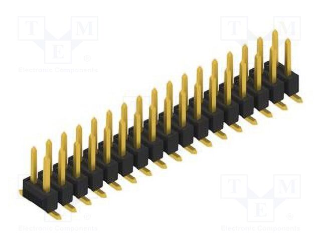 Connector: pin strips; pin header; male; PIN: 34; 2.54mm; SMT; 2x17