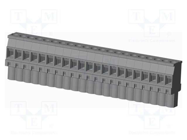 Connector: pluggable terminal block; plug; female; angled 90°