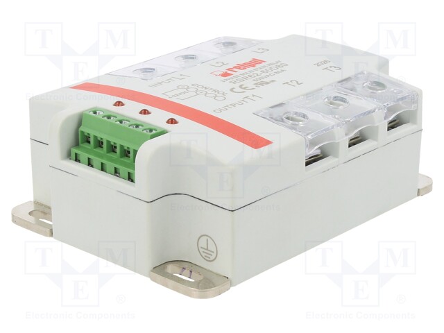 Relay: solid state; Ucntrl: 4÷32VDC; 80A; 24÷660VAC; 3-phase; IP20
