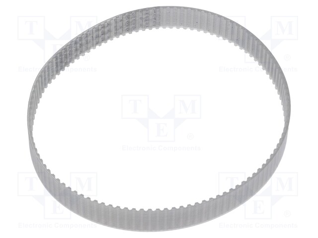 Timing belt; T2.5; W: 10mm; H: 1.3mm; Lw: 277.5mm; polyurethane