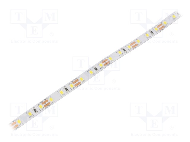 LED tape; white cold; LED/m: 96; SMD; 2835; 12V; 8mm; without cover