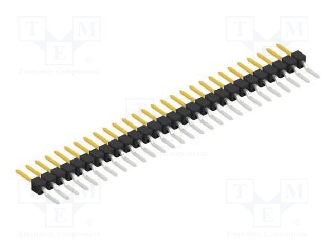 Connector: pin strips; pin header; male; PIN: 28; 2.54mm; SMT; 1x28
