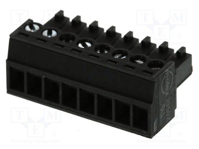 Pluggable terminal block