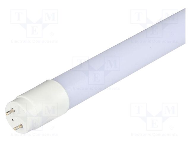 LED lamp; white cold; G13; 220÷240VAC; 1850lm; P: 16.5W; 160°; 6500K