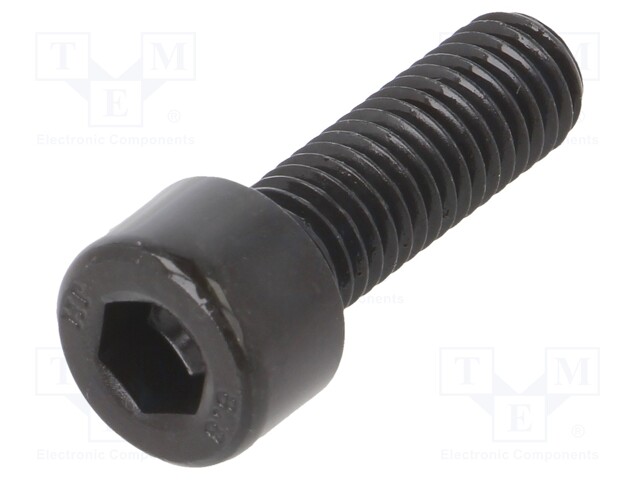 Screw; 1.25; Head: cheese head; hex key; HEX 6mm; steel; DIN: 912