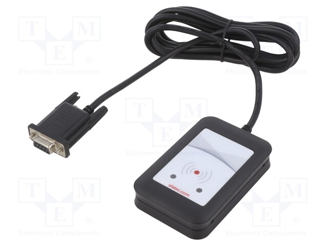 RFID reader; 4.3÷5.5V; RS232; antenna; Range: 100mm; 88x56x18mm