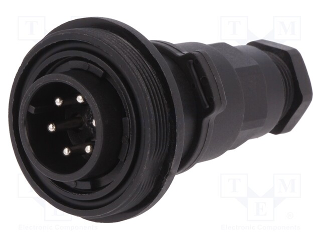 Connector: circular; plug; male; PIN: 6; Buccaneer Standard; IP68