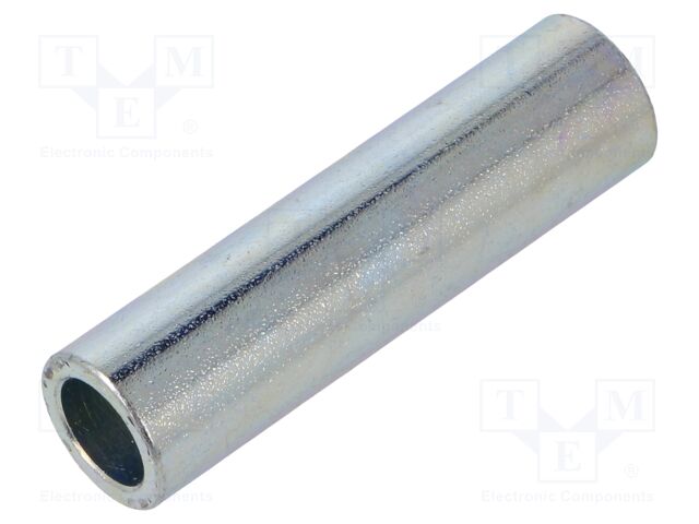 Spacer sleeve; 8.2mm; cylindrical; steel; zinc; Out.diam: 45mm
