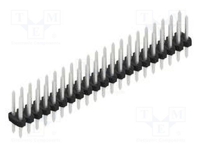 Connector: pin strips; pin header; male; PIN: 42; 2mm; THT; 2x21