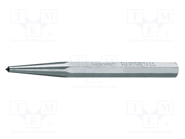 Centre punch; Ø: 4mm; Chrom-vanadium steel; Tool length: 130mm