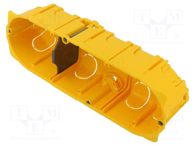 Enclosure: junction box; X: 213mm; Y: 72.8mm; Z: 50mm; plastic; IP20
