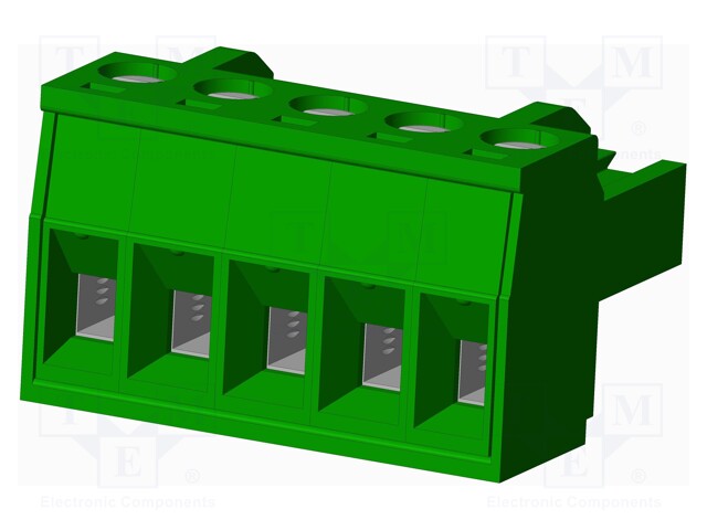Connector: pluggable terminal block; plug; female; straight; 12A