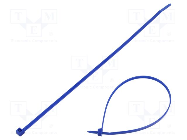 Cable tie; with metal; detectable by a metal detector; L: 100mm