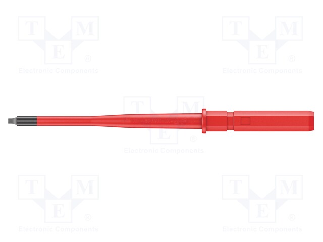 Interchangeable blade; square; insulated,slim; #1; 154mm; 1kVAC