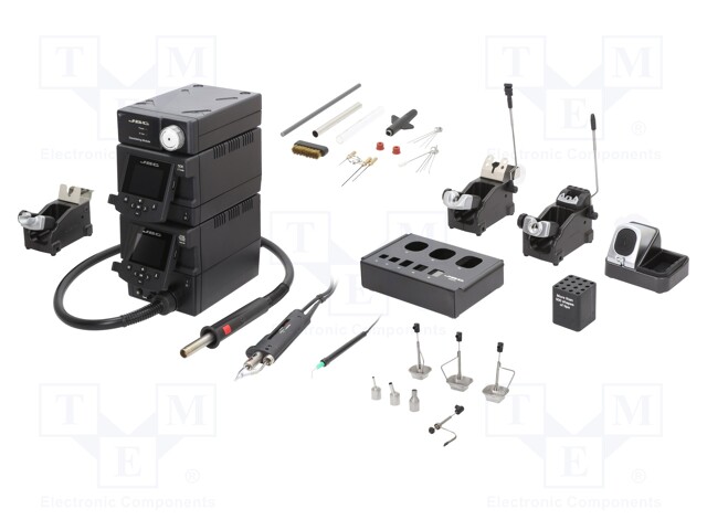 Service station; digital; ESD; 150÷450°C; 5÷50l/min; Plug: EU