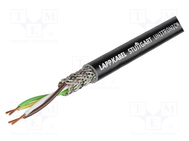 Wire; UNITRONIC® ROBUST C (TP); 3x2x0.14mm2; black; 350V