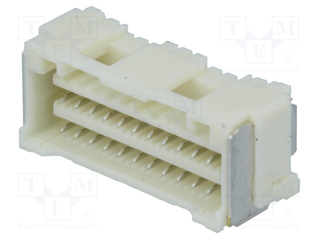 Socket; wire-board; male; CLIK-Mate; 1.5mm; PIN: 24; SMT; 1A; tinned