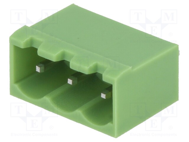 Pluggable terminal block; Contacts ph: 5.08mm; ways: 3; straight