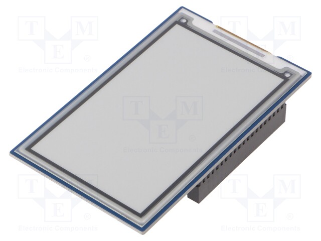 Display: e-paper; 3.7"; 480x280; Window dimensions: 47.32x81.12mm