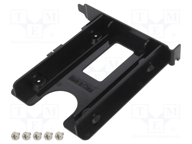 Hard discs housing: 2,5"; stores 1x HDD/SSD 2,5"; black