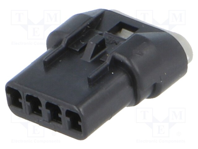 Connector: wire-wire; Mizu-P25; plug; female; PIN: 3; IP67; 4A; 2.5mm