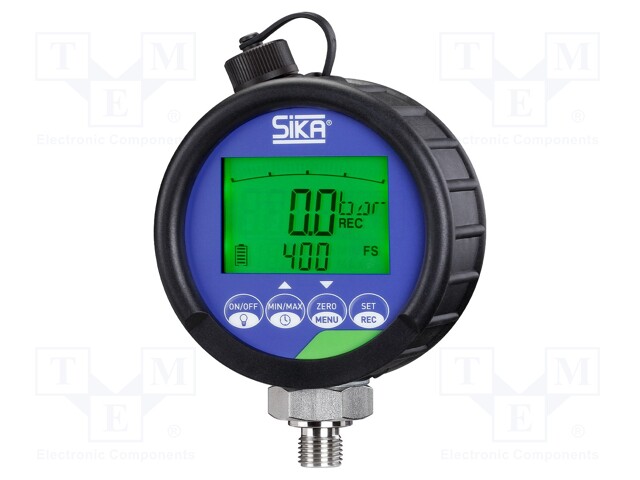 Digital pressure gauge; Working press: 0÷1000bar; Ø: 90mm; IP67