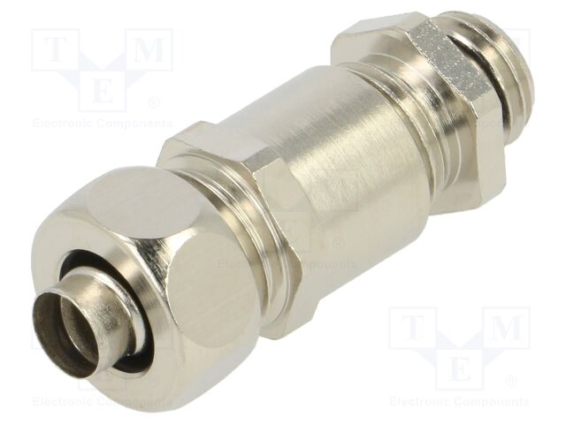 Straight terminal connector