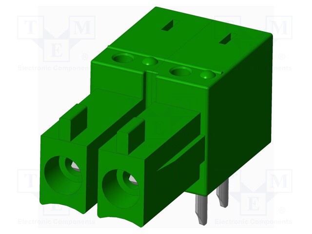 Connector: pluggable terminal block; socket; female; angled 90°