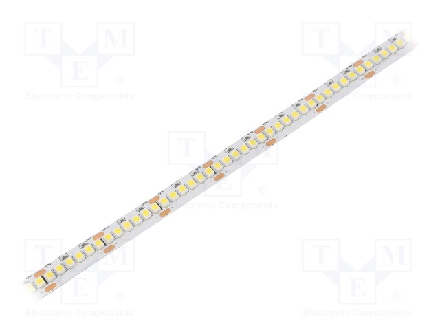 LED tape; white cold; LED/m: 240; SMD; 3528; 24V; 10mm; white PCB