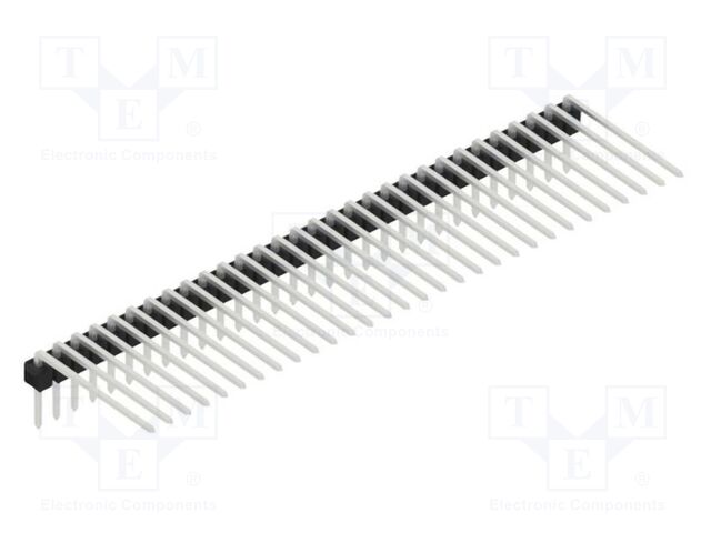 Connector: pin strips; pin header; male; PIN: 30; 2.54mm; THT; 1x30