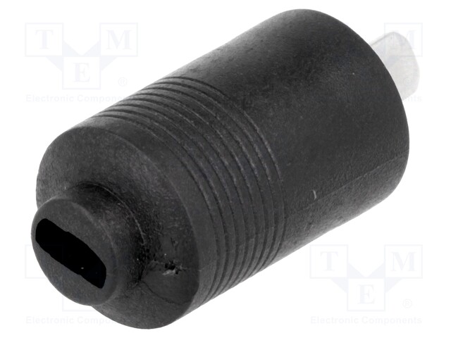 Plug; loudspeaker; male; plastic; soldering; straight