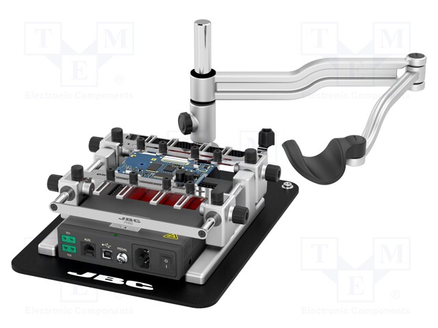 Preheater; 300W; 108x70mm; 230VAC; 50÷250°C; ESD; Plug: EU