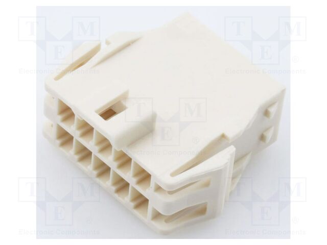 Connector: wire-wire; plug; Ultra-Fit; PIN: 10; straight; crimped