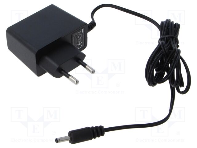 Power supply: switching; mains,plug-in; 12VDC; 1A; 12W; 84%